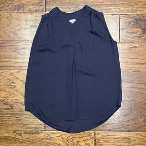 Vince Purple sleeveless Blouse